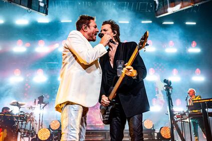 Check out the photos of Duran Duran performing at the Blossom Music Center on September 10th, 2023.