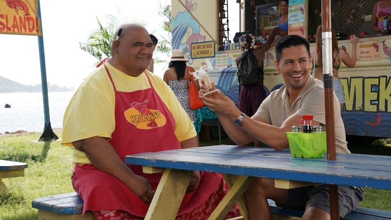 Taylor Wily as Kamekona, Jay Hernandez as Thomas Magnum