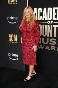 FRISCO, TEXAS - MAY 11: Trisha Yearwood attends the 58th Academy Of Country Music Awards at The Ford Center at The Star on May 11, 2023 in Frisco, Texas. (Photo by Jason Kempin/Getty Images)