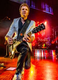 Check out the photos of Duran Duran performing at the Blossom Music Center on September 10th, 2023.