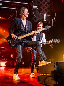 Check out the photos of Duran Duran performing at the Blossom Music Center on September 10th, 2023.