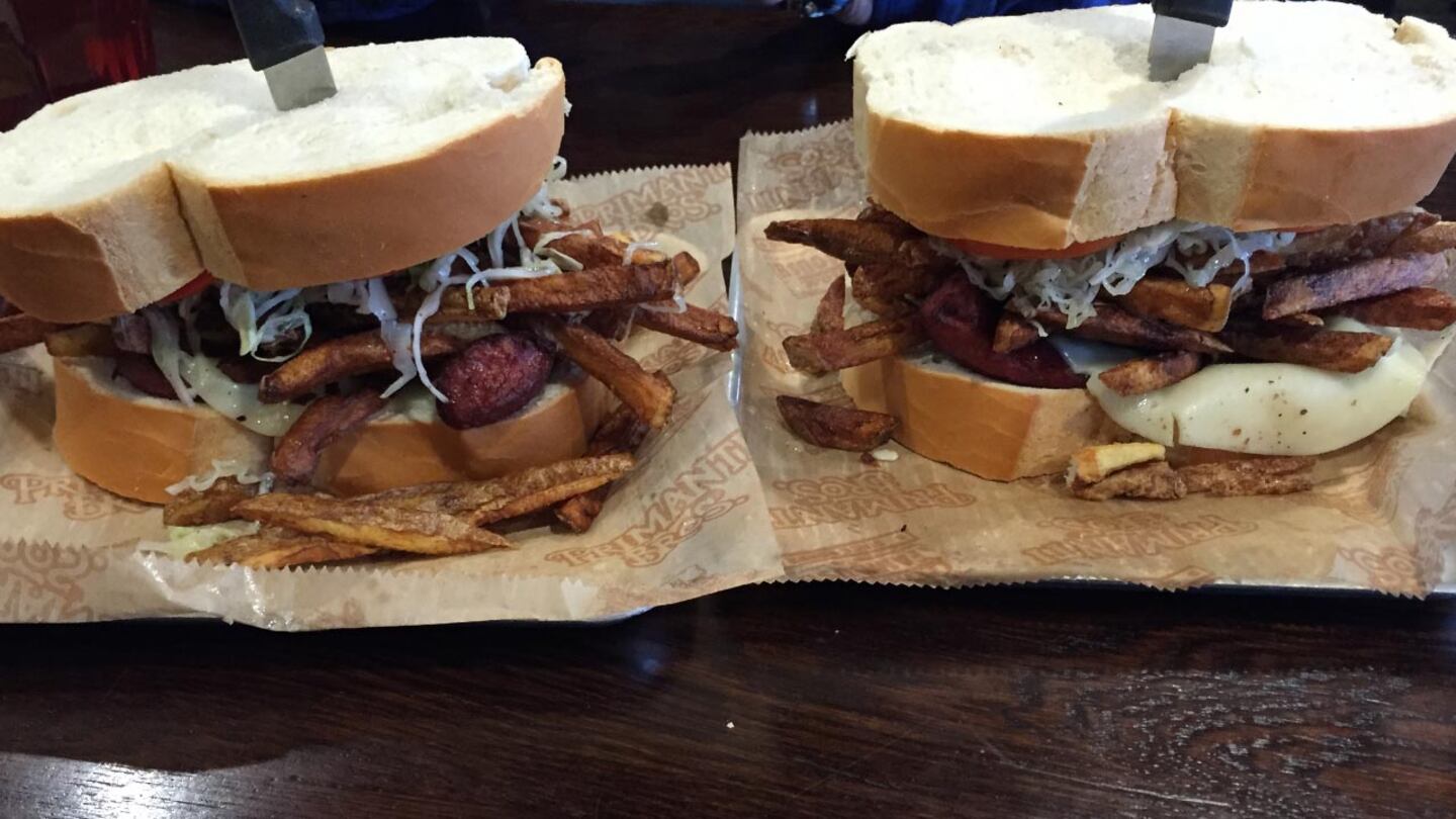 Primanti Bros. sandwich.